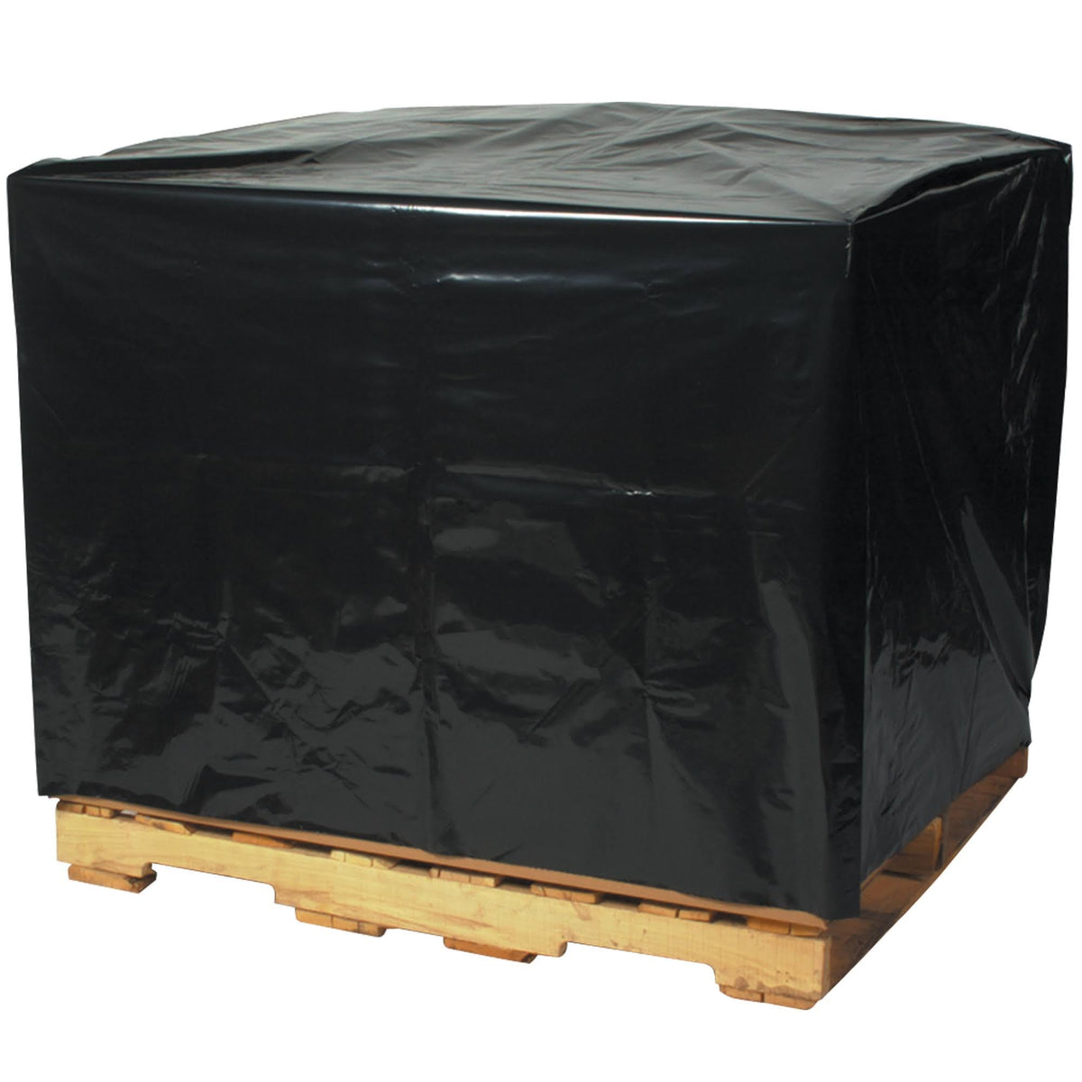 Black Pallet Covers 3 Mil 50 Pack C584509