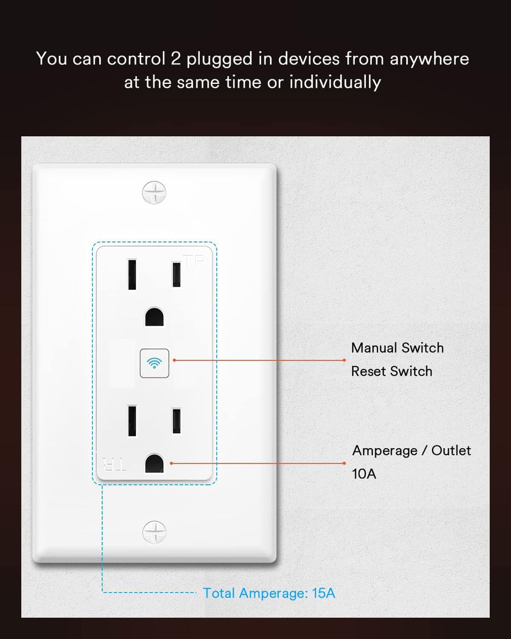 Standard Electrical Outlet 1 Pack R27233