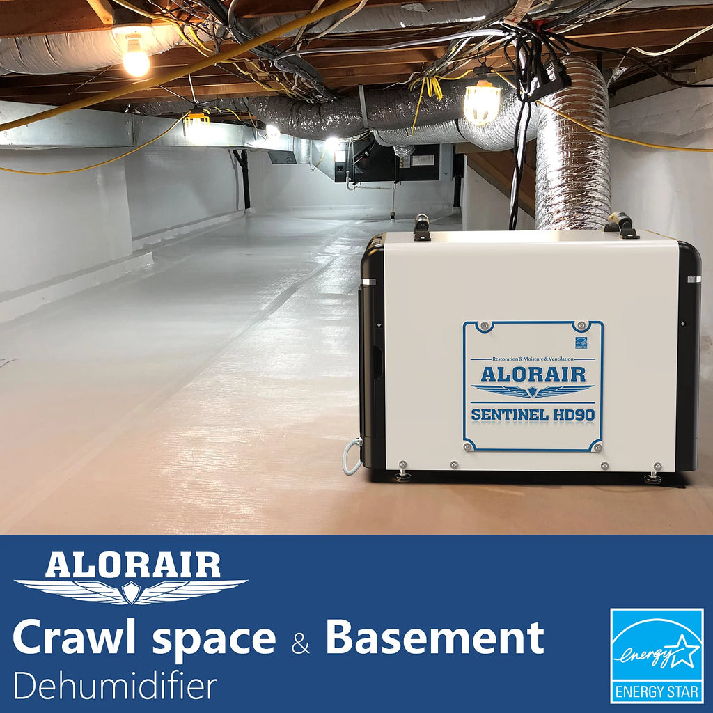 198 Pints Crawl Space Dehumidifier with Drain Hose G81619