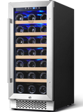 15" 33 Bottle Dual Zone Wine Cooler Refrigerator K7657