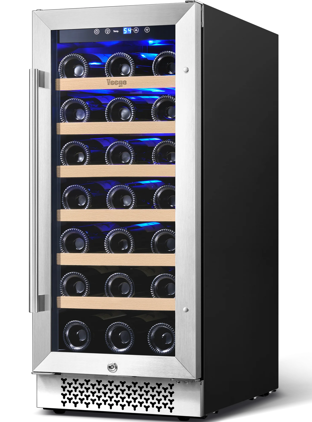 15" 33 Bottle Dual Zone Wine Cooler Refrigerator K7657