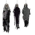 Hanging Skeleton Ghost Halloween Decoration R911678