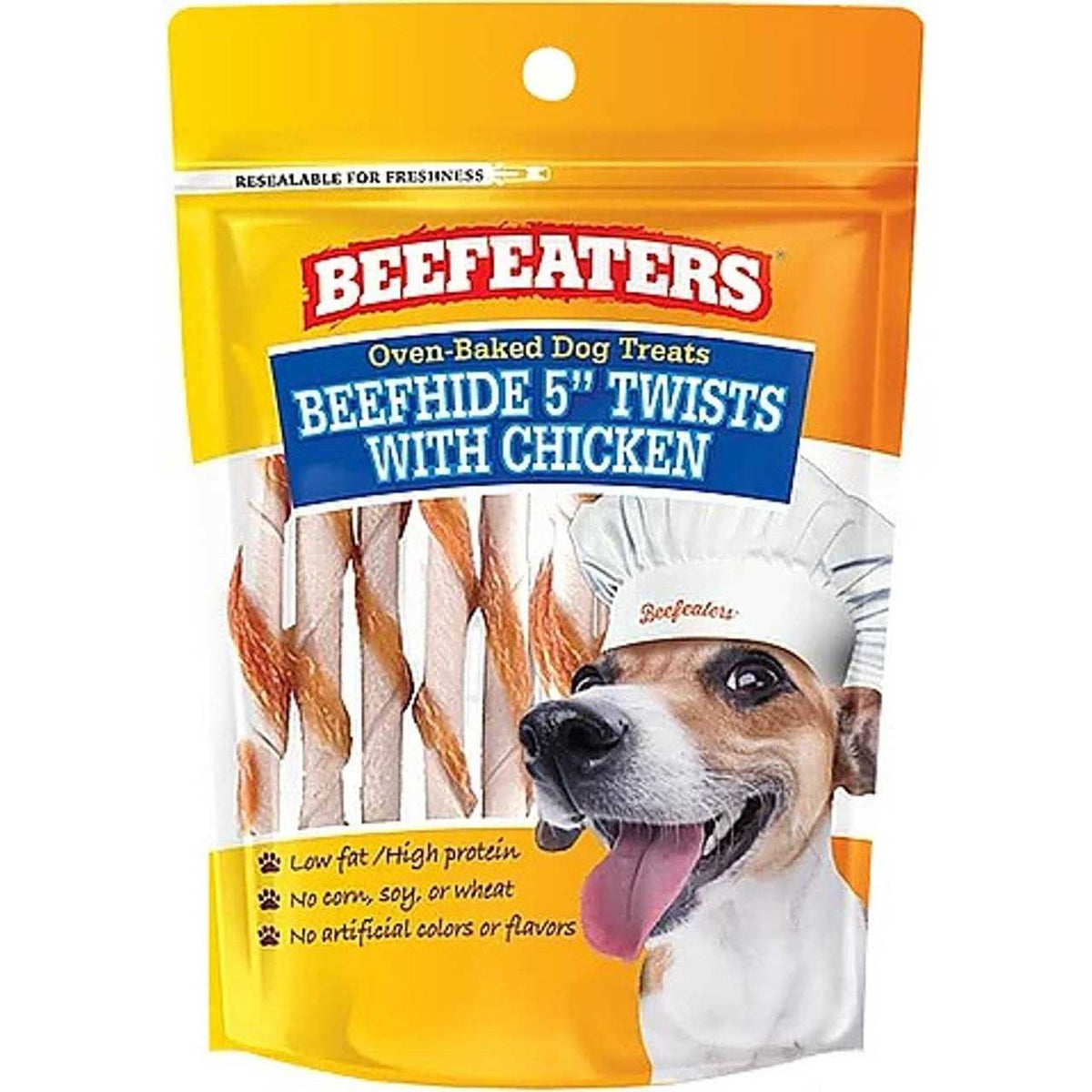 Oven Baked Beefhide Chicken Twists Dog B165097