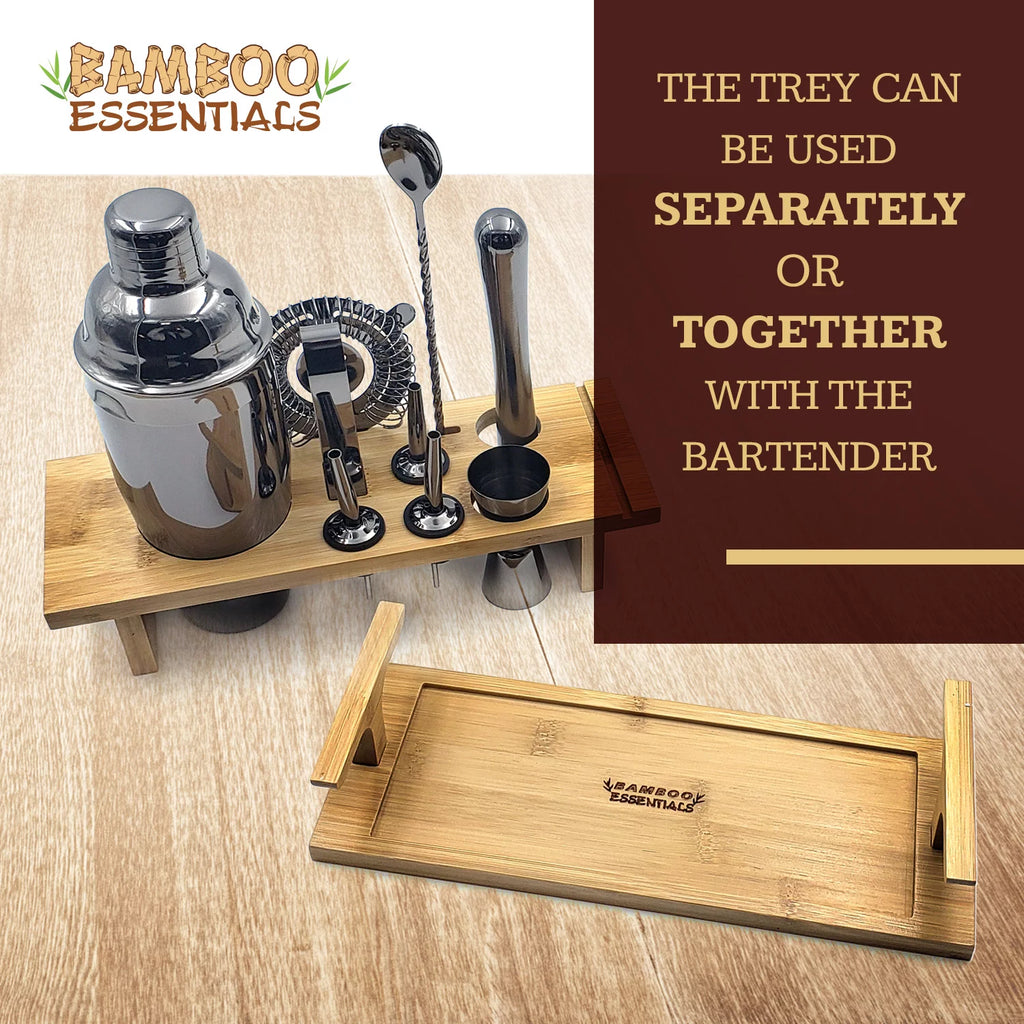 10-Piece Bamboo Bartender Kit D780250