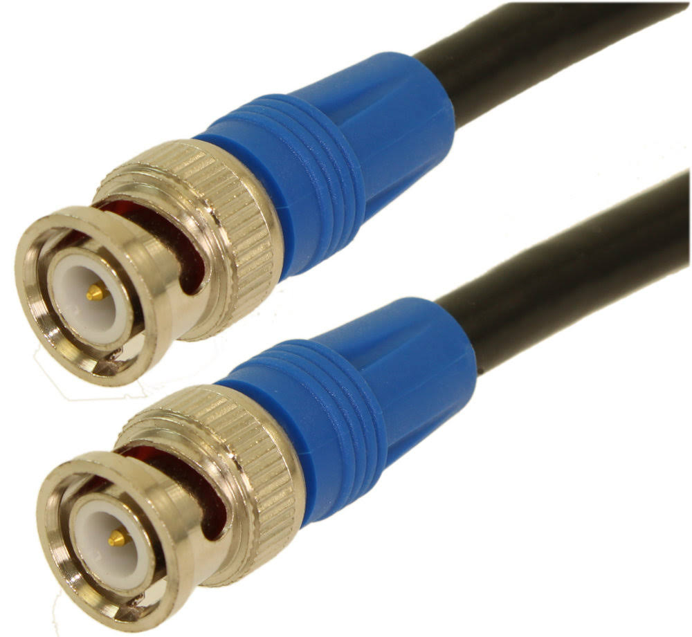 250ft 6G-SDI 4K BNC Coax Cable RG6 18AWG Male to Male N88334