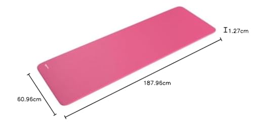 1/2 Inch Extra Thick Exercise Yoga Mat with Carrying Strap H8889