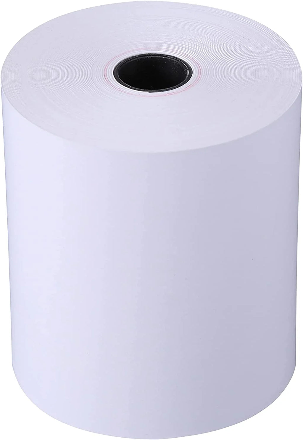 Kitchen Printer Paper 50 Rolls 3" x 165' 1 Ply Bond Non-Thermal Receipt Paper F91386