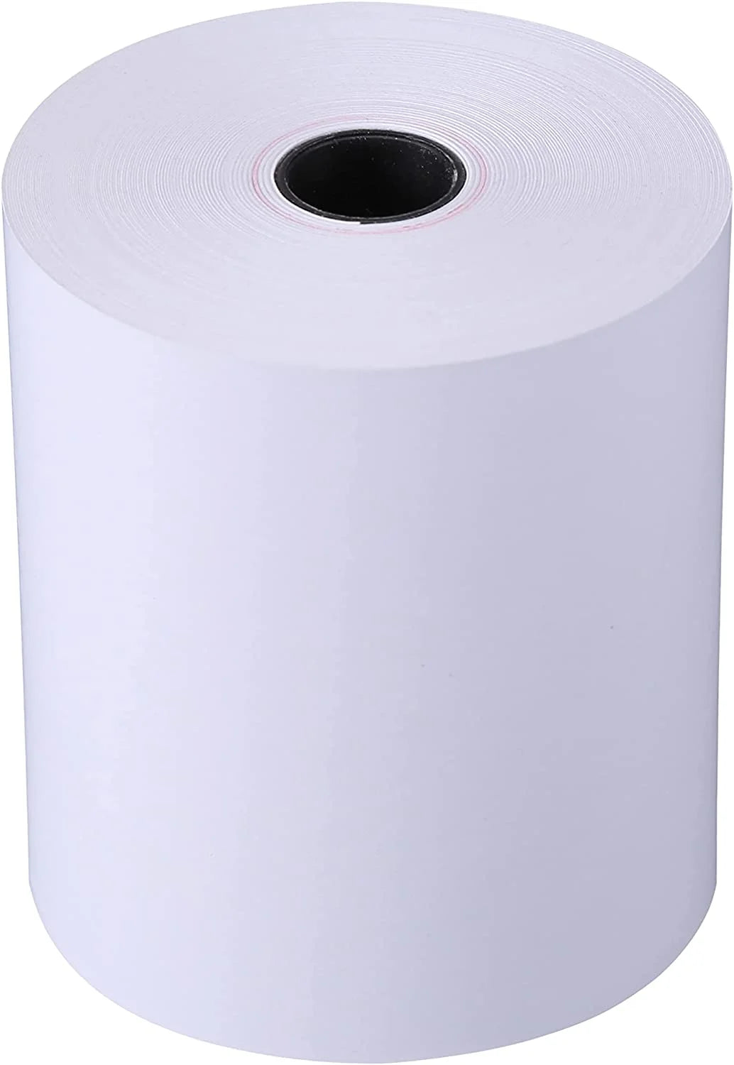 Kitchen Printer Paper 50 Rolls 3" x 165' 1 Ply Bond Non-Thermal Receipt Paper F91386