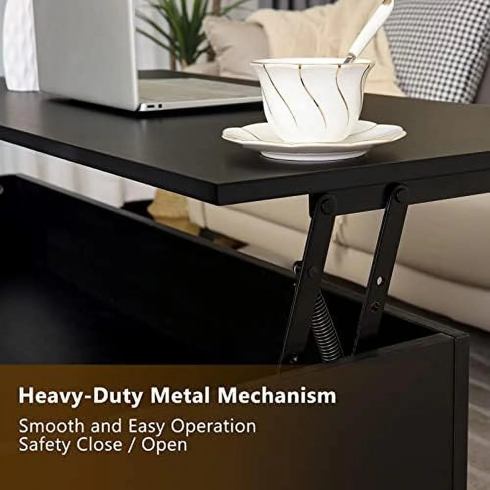 Lift Top Coffee Table with Charging Station X4283