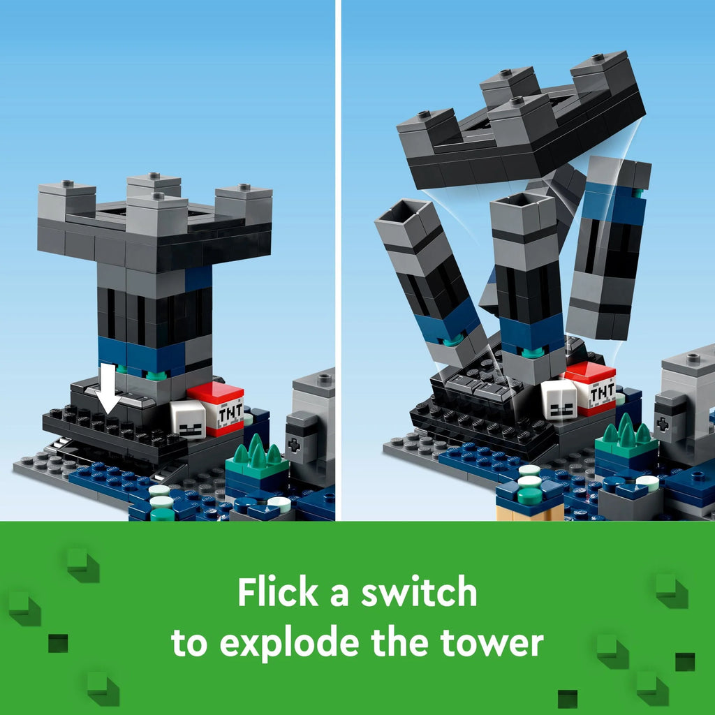 Minecraft Building Toy Set with Warden Figure P991