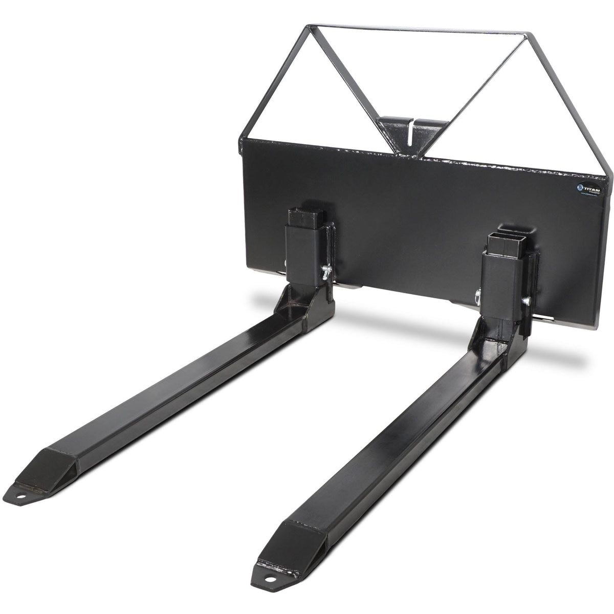 46" Pallet Fork Attachment Skid Steer Quick Tach Mount 2600 lb Capacity J391