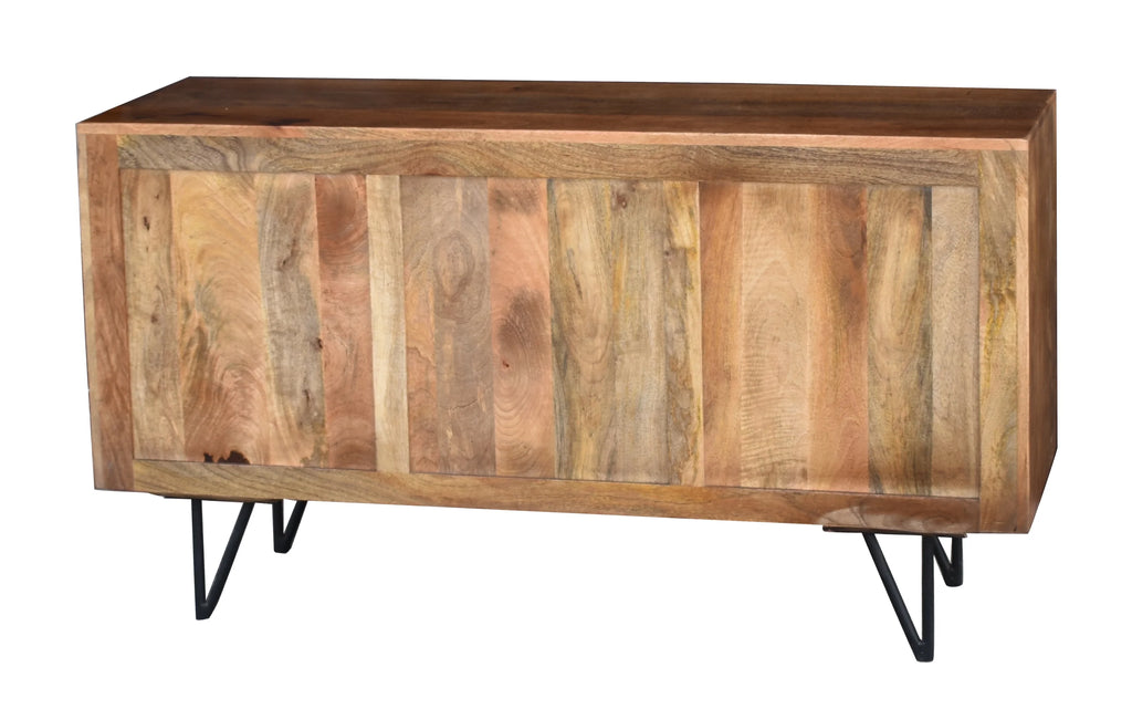 Recycled Mango Wood Buffet with 3 Drawers and 2 Doors L965