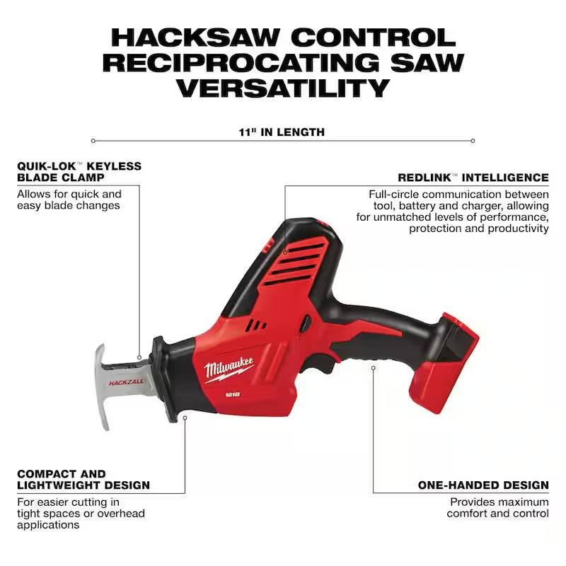 18-Volt Lithium-Ion Cordless 4-Tool Combo Kit with 2.0 Ah Batteries Y7759