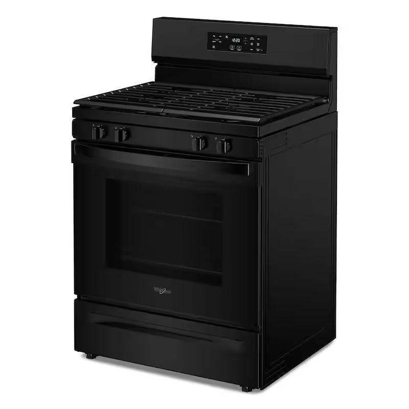 4 Burners Freestanding Gas Range in Black G1498