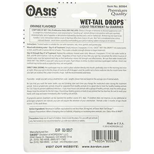 Wet Tail Drops Pet Supplies L904