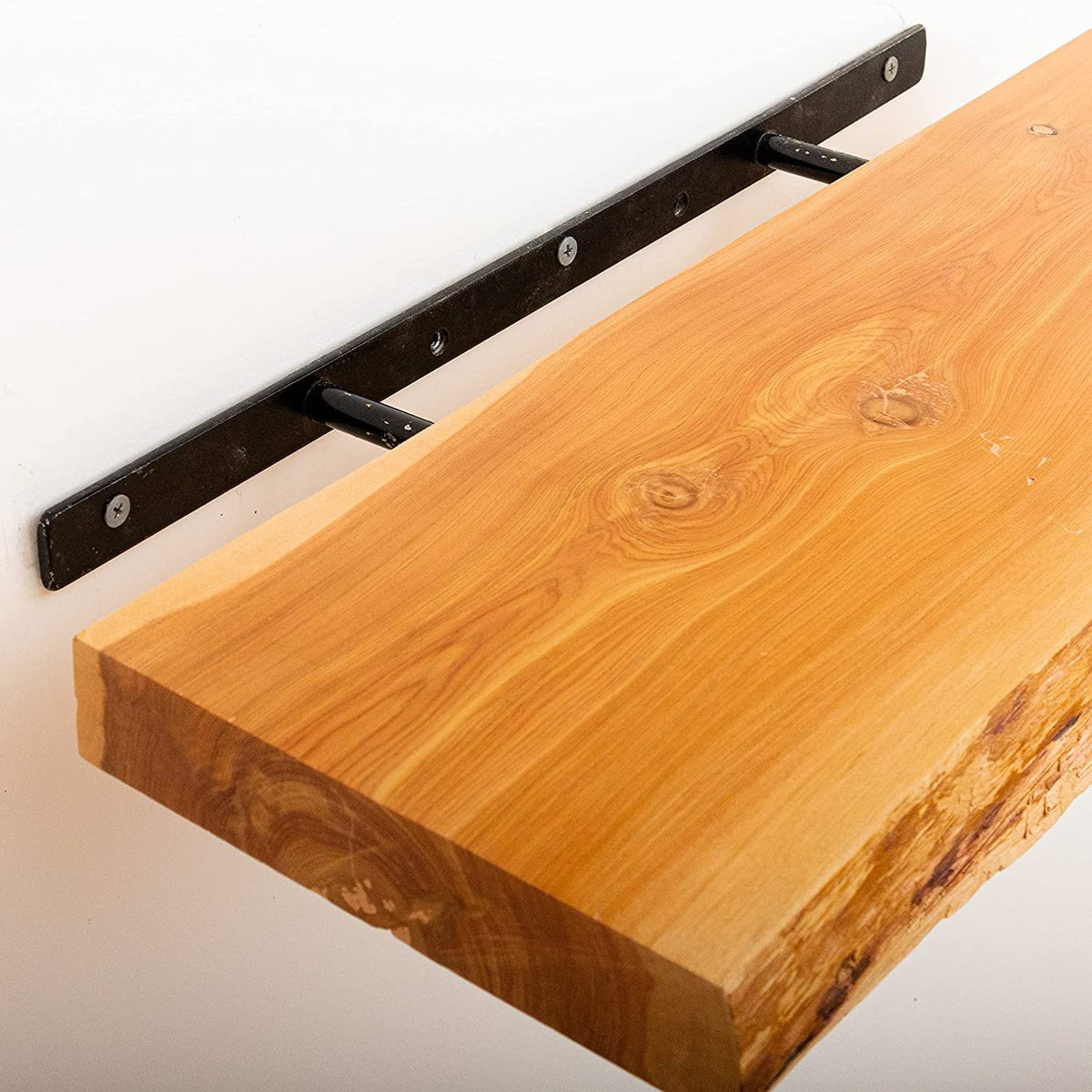 Rustic Wood Floating Shelves, Set of 2 L560818