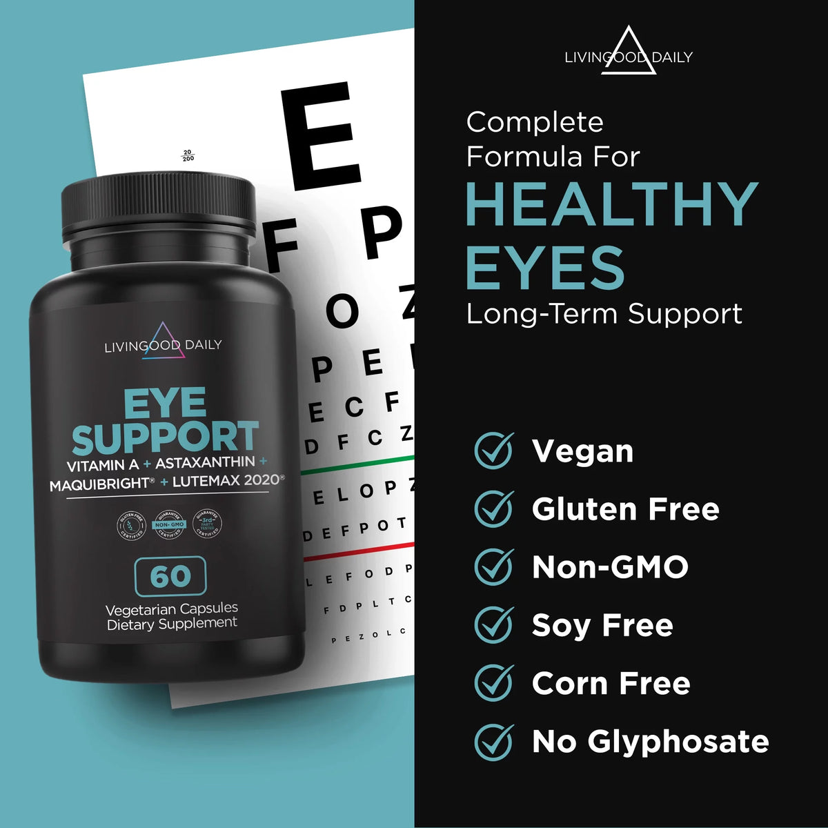 Eye Support 60 Capsules with Lutein & Zeaxanthin E30321