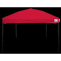 10 ft. x 10 ft. Red Steel Pop-Up Canopy V66207