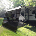 Black Mesh UV Blocker RV Awning Sun Shade Screen 15' x 9' H325360