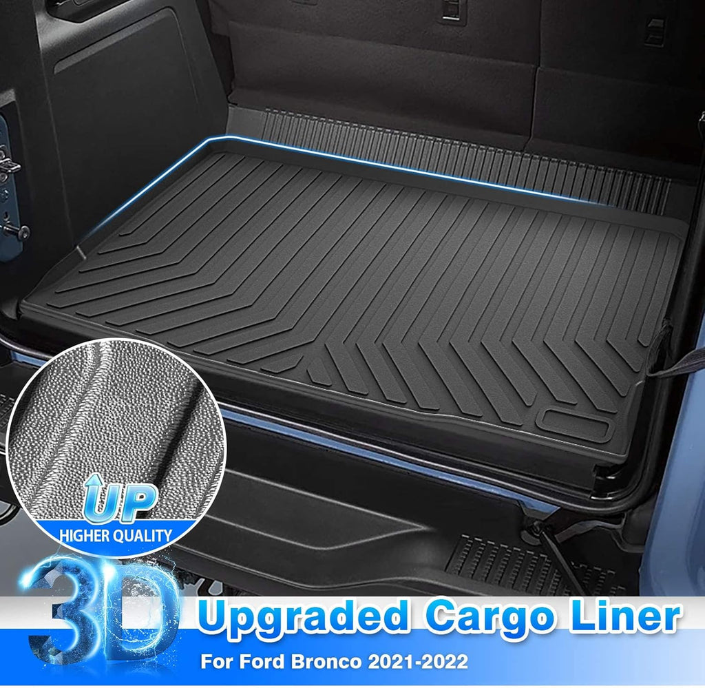 All Weather TPE Cargo Liner Trunk Mat Pack of 2 S84823