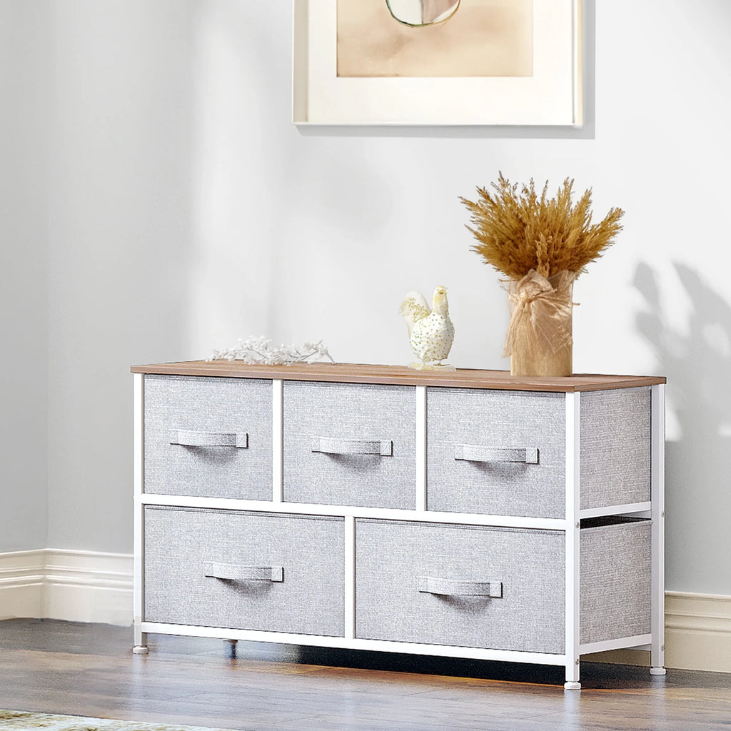 5 Drawer Storage Organizer with Top Shelf J161132