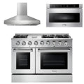 48 Propane Gas Range, Range Hood, Microwave C890441
