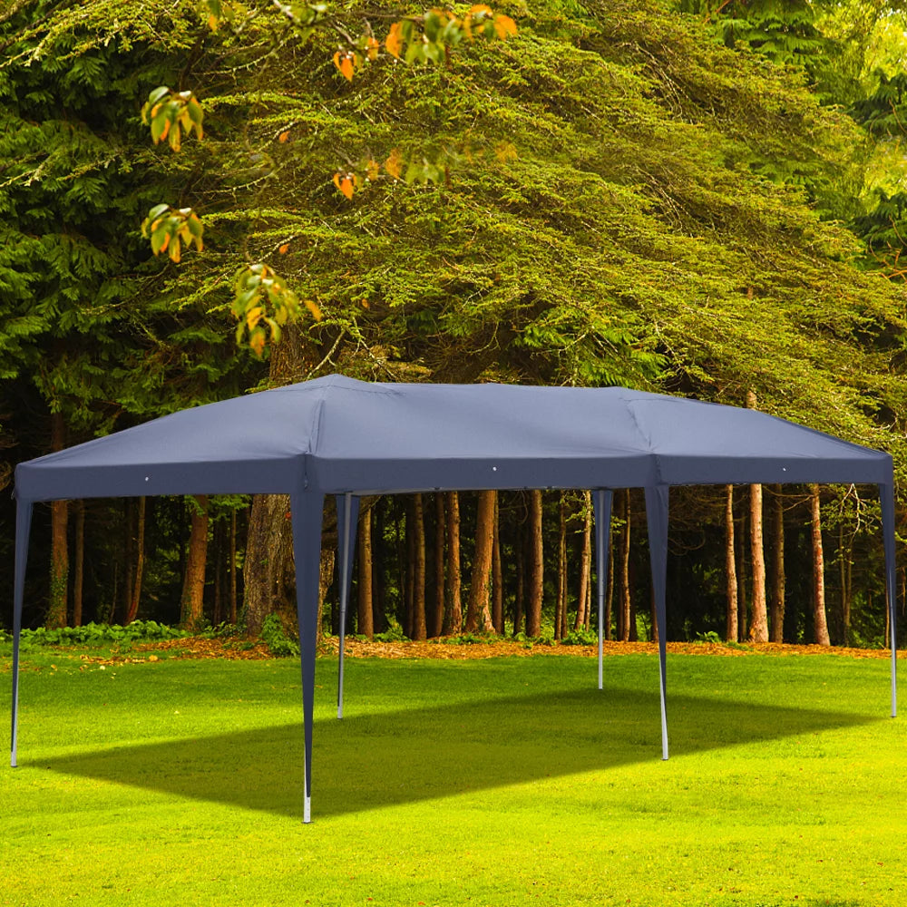 10'x20' Blue Pop Up Canopy Tent Z126657
