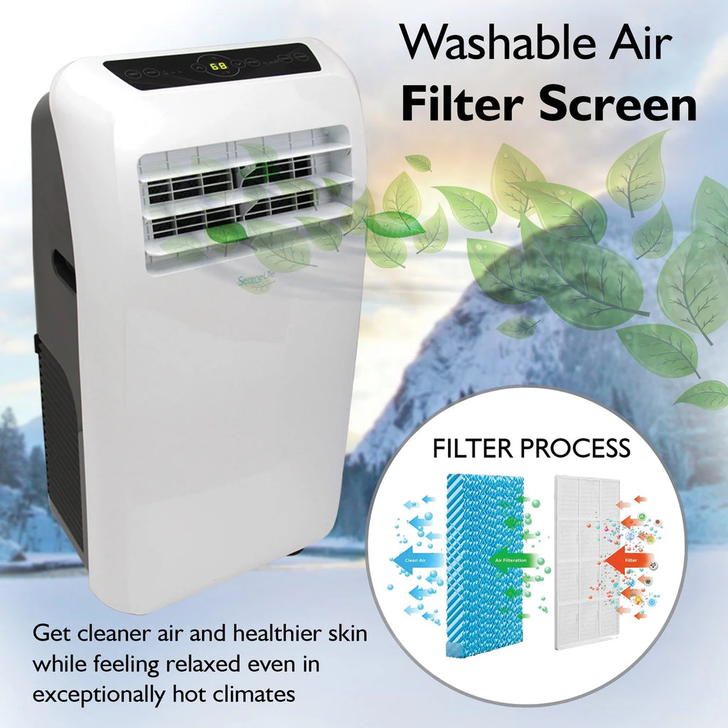 Portable 12000 BTU Air Conditioner & Heater A590107
