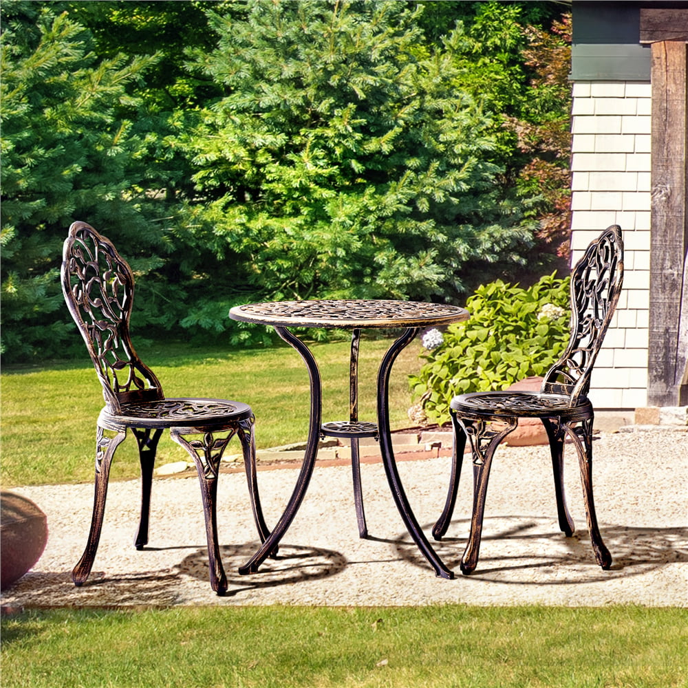 3 Piece Patio Bistro Table Set L11279