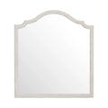 Shaped Wall Mirror in Driftwood White A33051