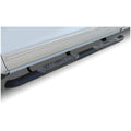 Black 4-Inch Curved Oval Side Step Bars H551121