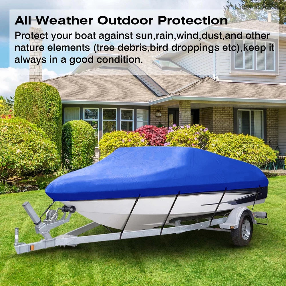 Heavy Duty Waterproof Boat Cover 11-13ft N662577