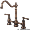 Oil Rubbed Bronze Two Handle Kitchen Faucet G525342