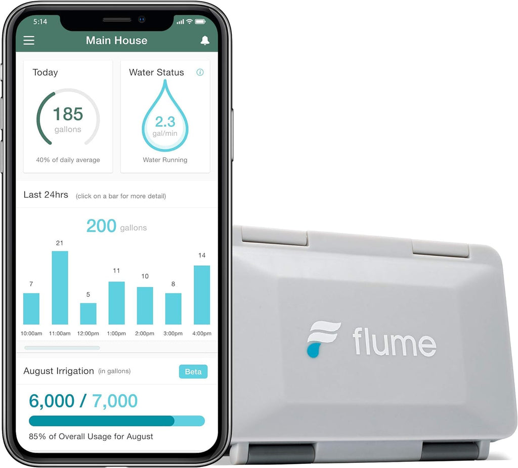 Smart Home Water Monitor & Water Leak Detector P5730