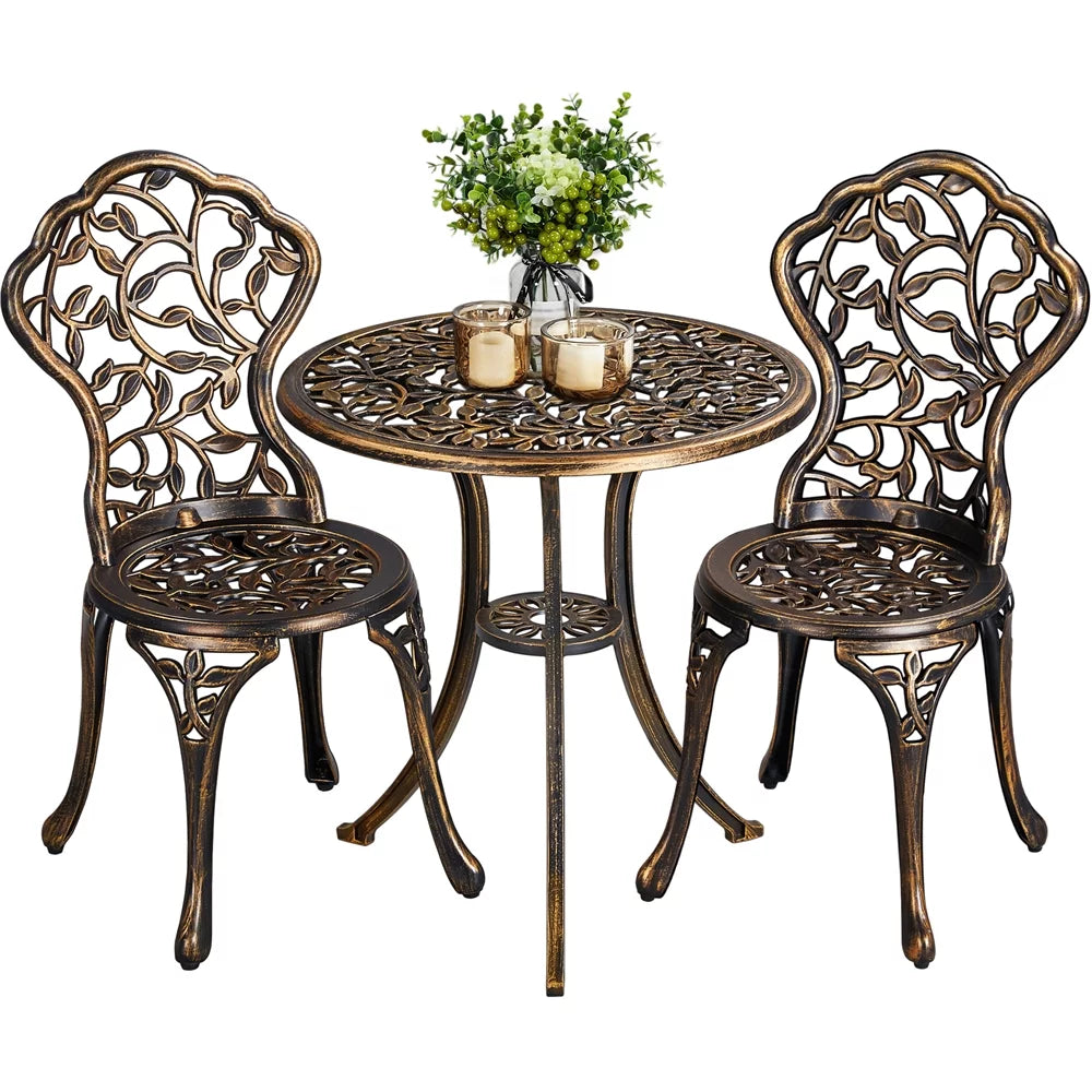 3 Piece Patio Bistro Table Set L11279