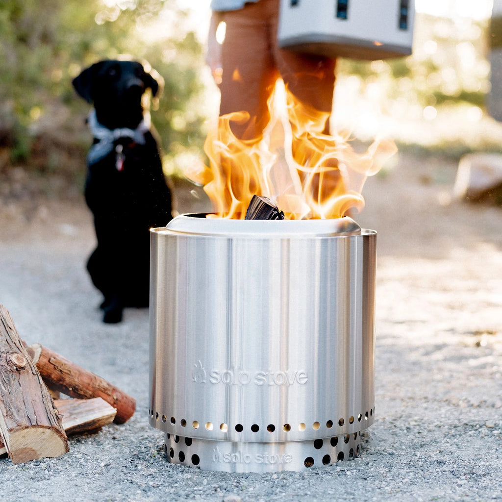 Smokeless Wood Burning Stainless Steel Fire Pit A454
