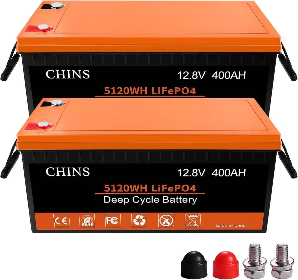 12V 100AH LiFePO4 Lithium Battery with 100A BMS F2976