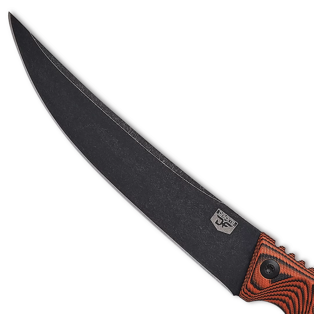 6" Hybrid Boning & Fillet Knife Orange Handle Y213