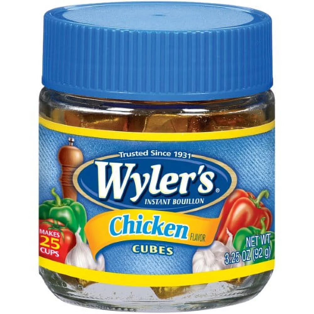 Instant Bouillon Chicken Cubes 18 Pack Q241