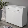 2 Door Accent Cabinet White F9010