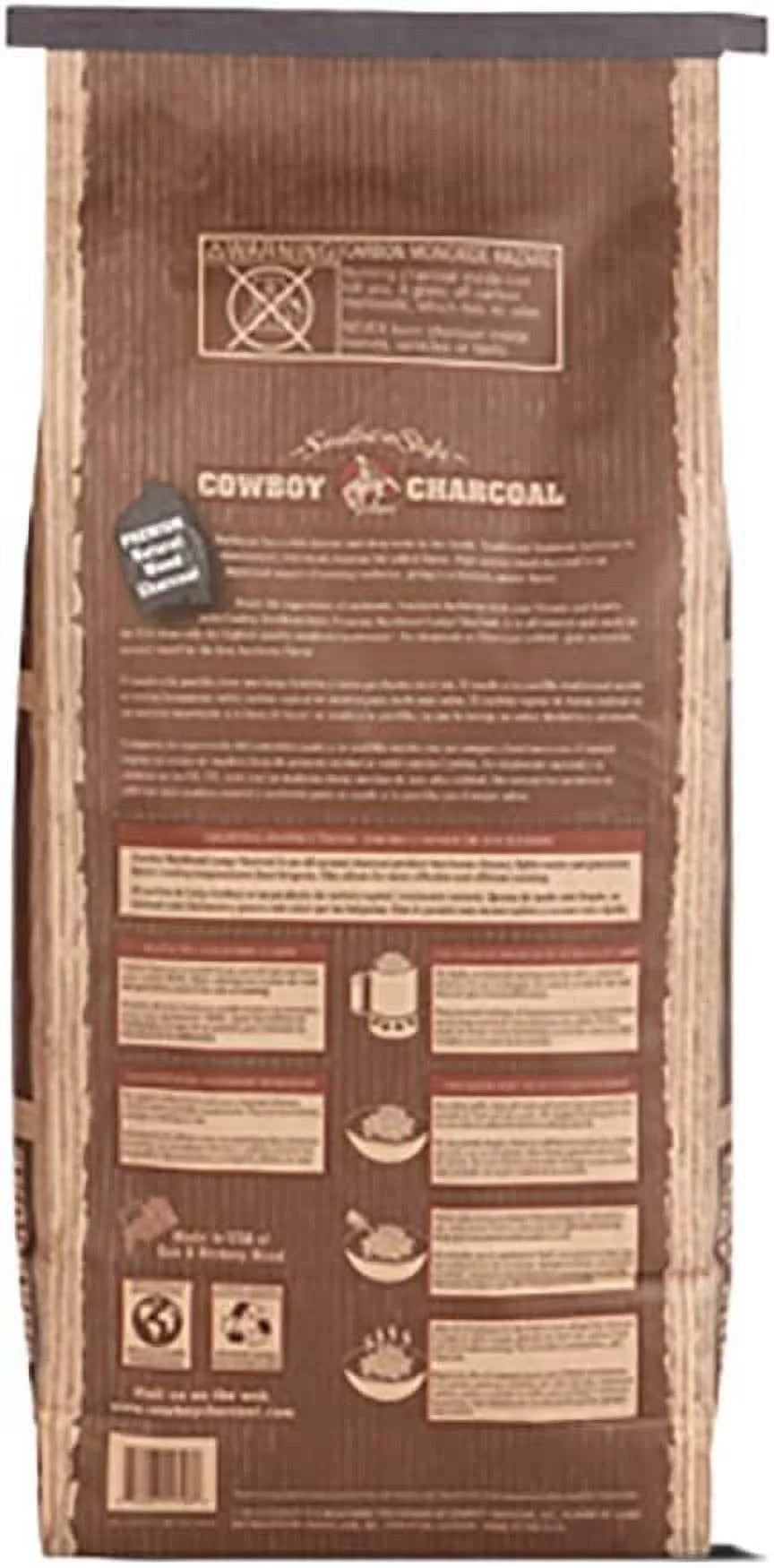 Hardwood Lump Charcoal, 18 lb W112
