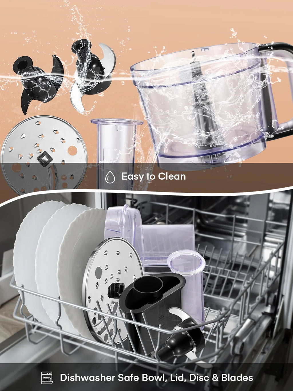 12 Cup Food Processor T61125