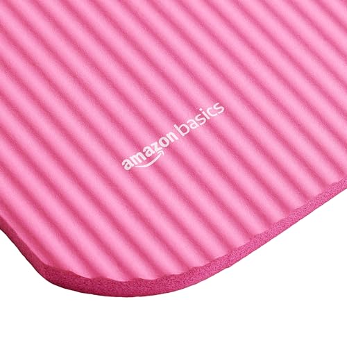 1/2 Inch Extra Thick Exercise Yoga Mat with Carrying Strap H8889