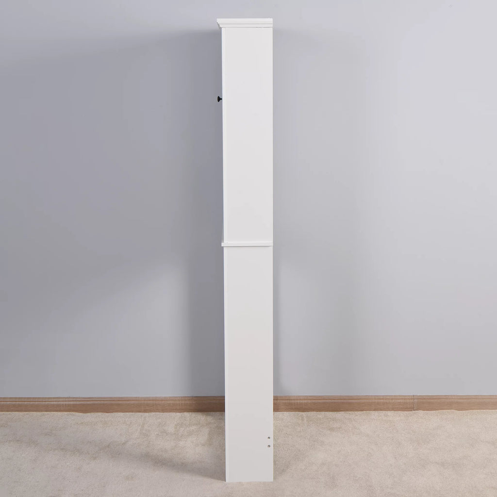 Wooden Over-The-Toilet Storage Cabinet with Adjustable Shelf X90277