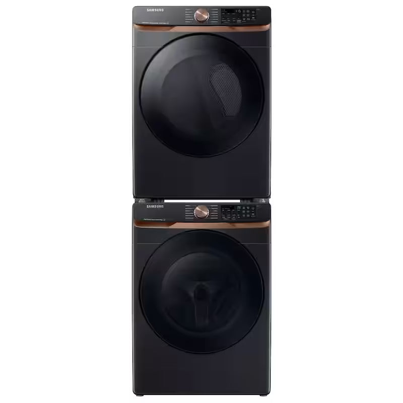 Extra Large Capacity Smart Front Load Washer in Brushed Black E294139