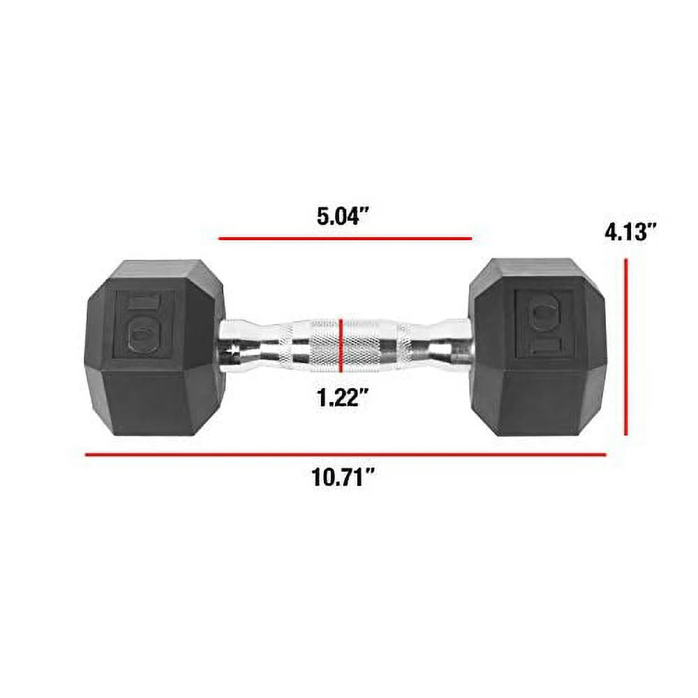 Coated Hex Dumbbells Pair Z341