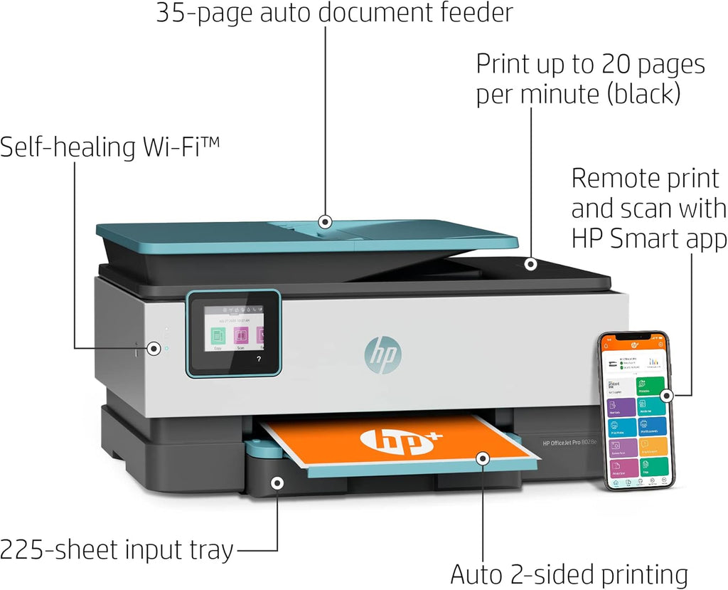 Wireless Color All in one Inkjet Printer with Auto Document Feeder I8545