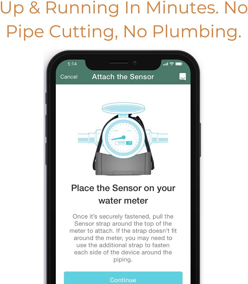 Smart Home Water Monitor & Water Leak Detector P5730