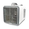 White Mini Compact Utility Personal Space Heater with Thermostat P871