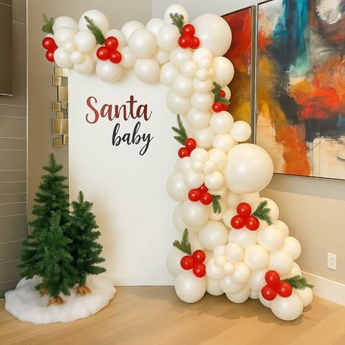 178 Pcs Christmas Baby Shower Balloon Arch Kit A266236